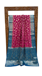 Pure Chiniya Silk Handloom Banarasi Saree - The Handlooms