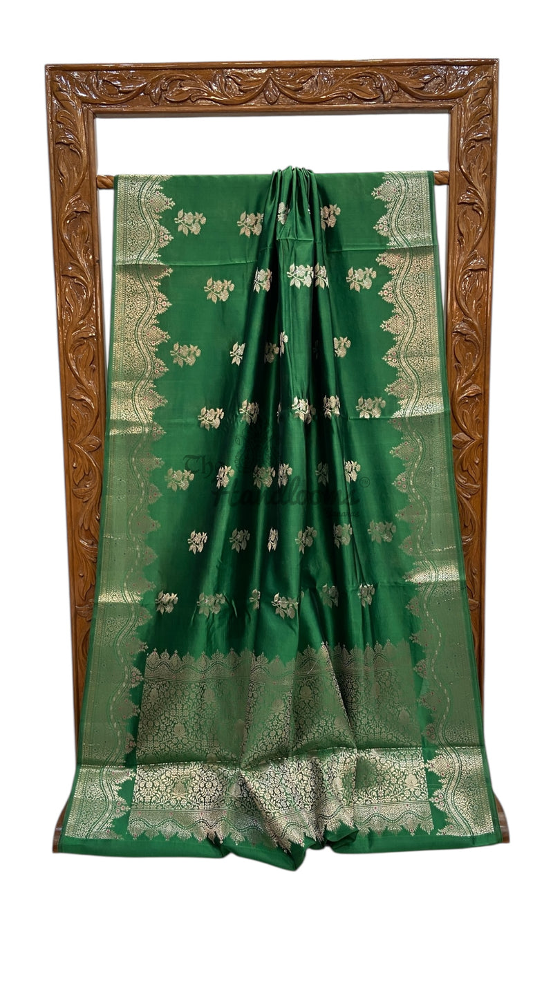 Pure Dupion Silk Banarasi Saree