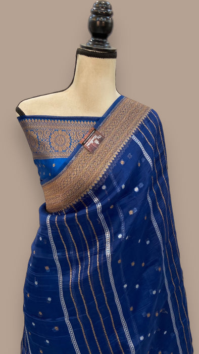 Pure Kora Handloom Banarasi Saree