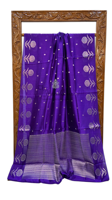 Pure Mango Silk Banarasi Handloom Saree