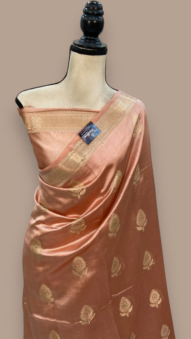 Pure Mango Silk Banarasi Handloom Saree