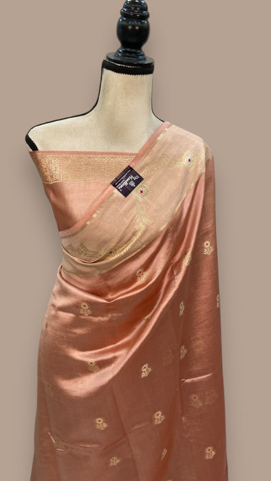 Pure Mango Silk Banarasi Handloom Saree