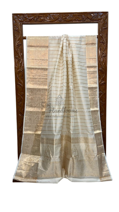 Pure Chiniya Silk Khaddi Handloom Banarasi Saree