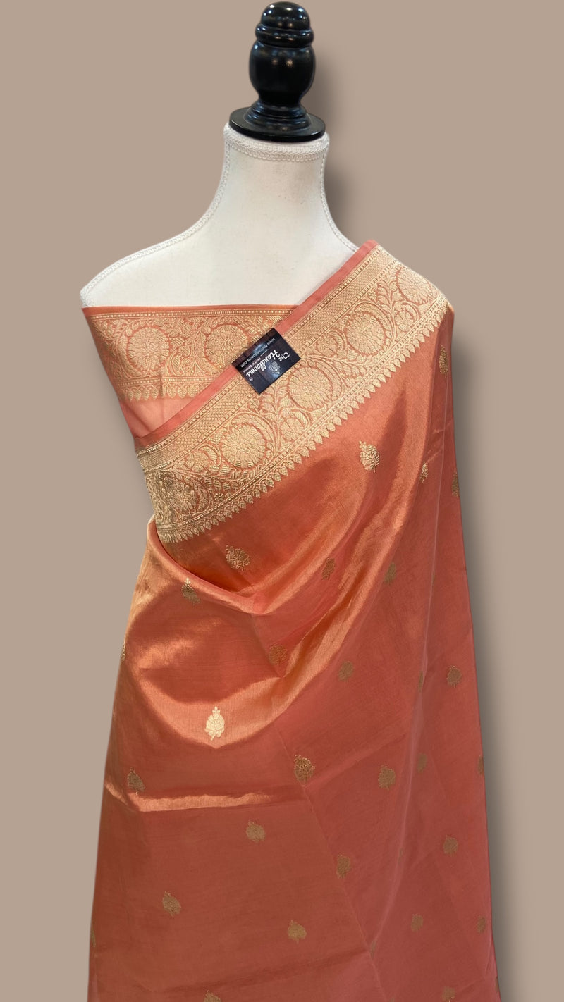 Pure Kora Handloom Banarasi Saree - The Handlooms