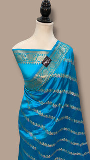 Pure Mango Silk Handloom Banarasi Saree - The Handlooms