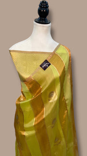 Pure Kora Handloom Banarasi Saree - The Handlooms