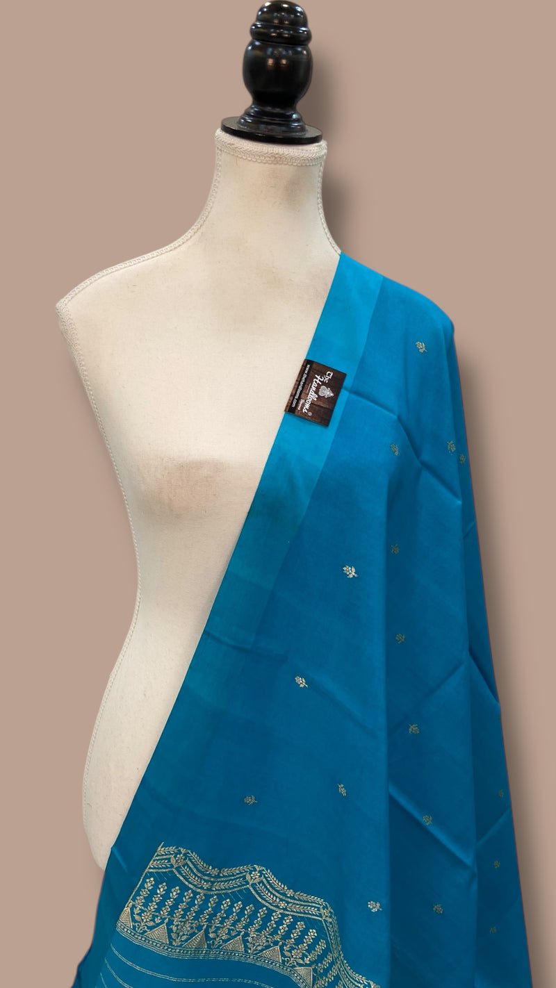 Pure Silk Banarasi Handloom Dupatta - The Handlooms