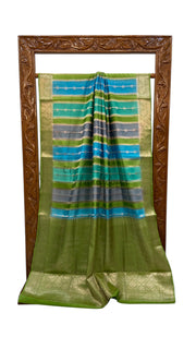 Pure Chiniya Silk Handloom Banarasi Saree - The Handlooms