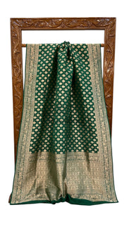 Pure Katan Silk Banarasi Handloom Saree - All over jaal work - The Handlooms