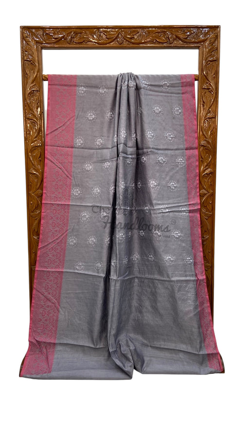 Pure Chiniya Silk Handloom Banarasi Saree - The Handlooms