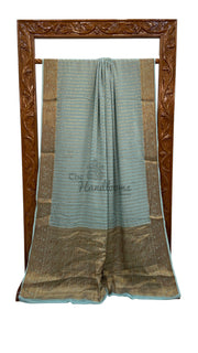 Pure Chiffon Khaddi Banarasi Saree - The Handlooms