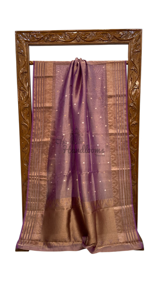 Pure Kora Tissue Handloom Banarasi Saree - The Handlooms