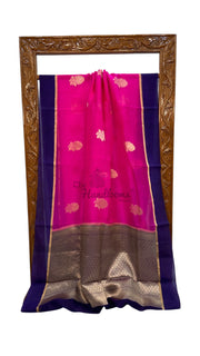 Pure Kora Handloom Banarasi Saree - The Handlooms