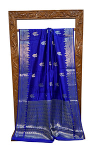 Pure Mango Silk Banarasi Handloom Saree - The Handlooms