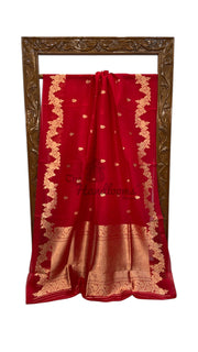 Pure Kora Handloom Banarasi Saree - The Handlooms