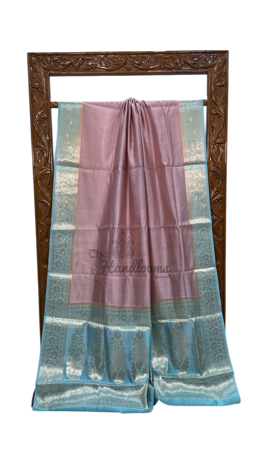 Pure Mango Silk Banarasi Handloom Saree - The Handlooms