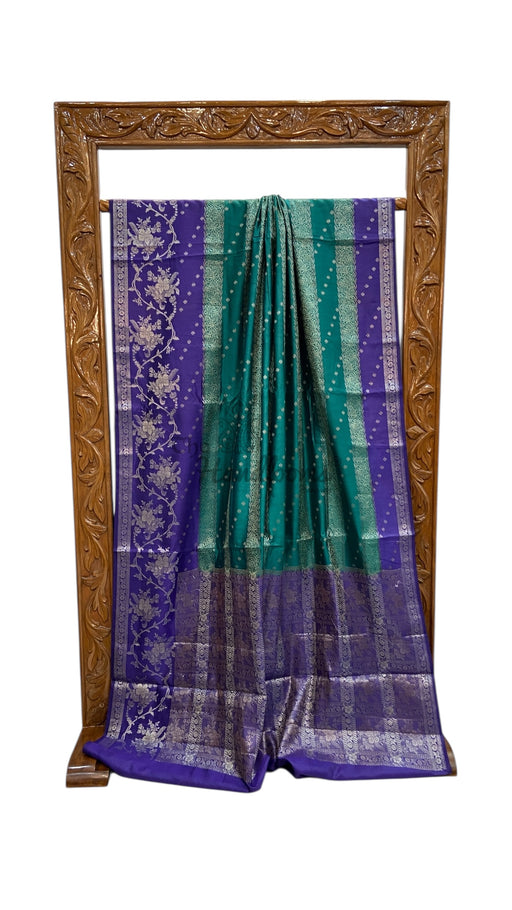 Pure Chiniya Silk Handloom Banarasi Saree - The Handlooms