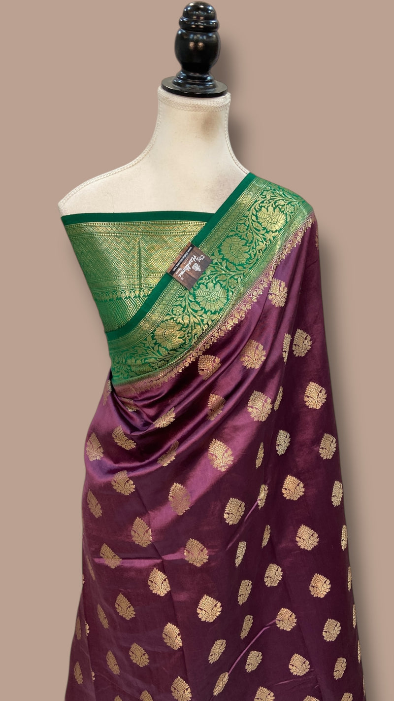 Pure Dupion Silk Banarasi Saree