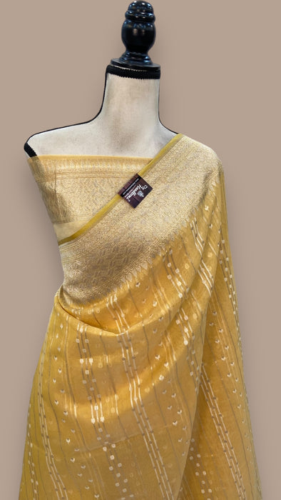 Pure Cotton Banarasi Handloom Saree