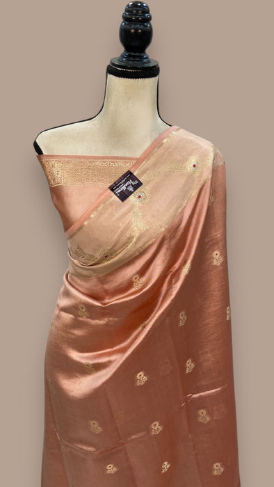 Pure Mango Silk Banarasi Handloom Saree