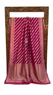 Pure Katan Silk Banarasi Handloom Saree - Tanchui Brocade - The Handlooms