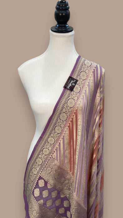 Khaddi Georgette Handloom Banarasi Dupatta