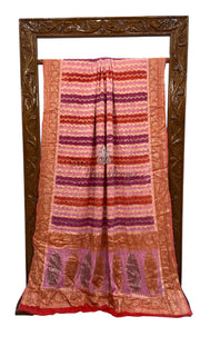 Pure Chiffon Khaddi Banarasi Saree - The Handlooms