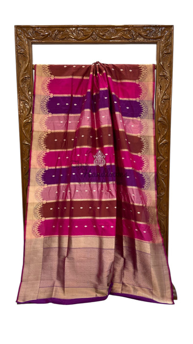 Pure Katan Silk Banarasi Handloom Saree - Rangkat