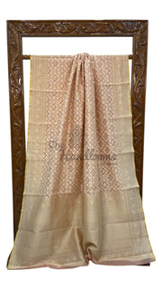Pure Cotton Tissue Banarasi Handloom Saree - The Handlooms