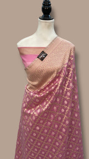 Pure Cotton Banarasi Handloom Saree - The Handlooms