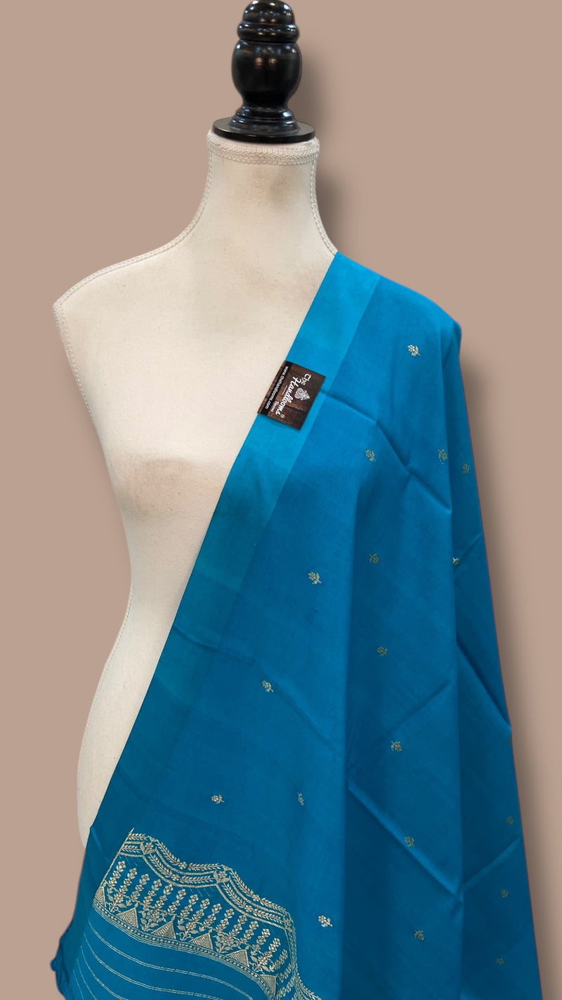 Pure Silk Banarasi Handloom Dupatta - The Handlooms