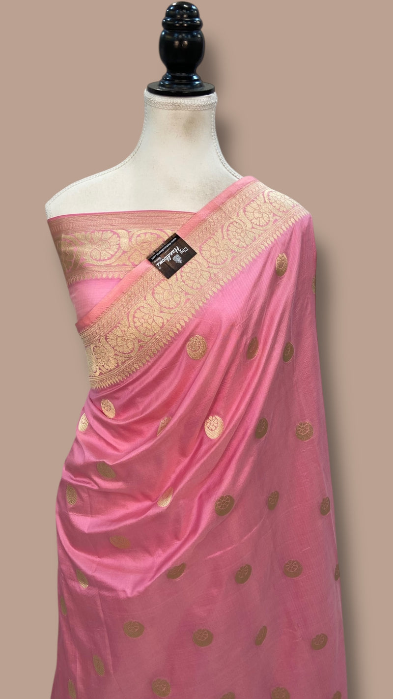 Karishma Kapoor in our Pure Katan Silk Banarasi Handloom Saree - All Over Kadua Motifs - The Handlooms