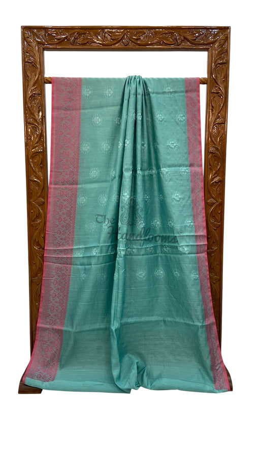 Pure Chiniya Silk Handloom Banarasi Saree - The Handlooms