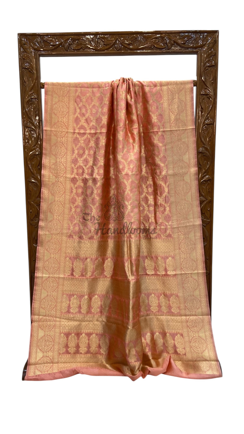 Pure Chiniya Khaddi Handloom Banarasi Saree - The Handlooms