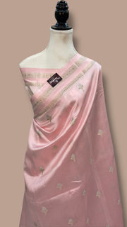 Pure Mango Silk Banarasi Handloom Saree - The Handlooms