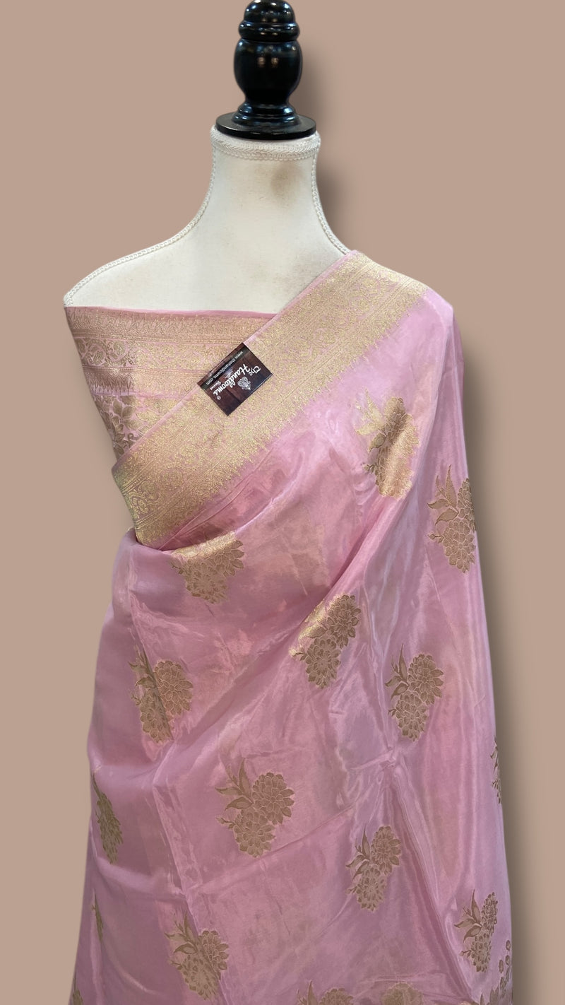 Tissue Silk Banarasi Saree - The Handlooms