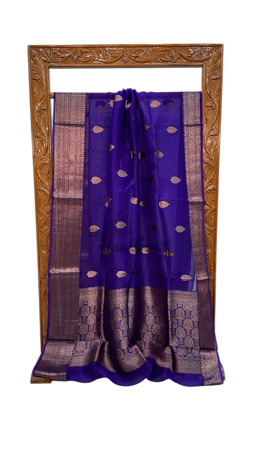 Pure Kora Handloom Banarasi Saree - The Handlooms