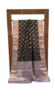 Pure Tussar Silk Handloom Banarasi Saree - The Handlooms