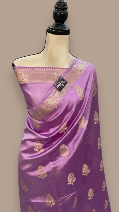 Pure Mango Silk Banarasi Handloom Saree