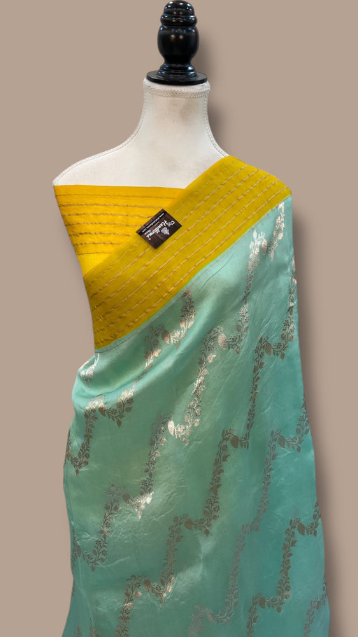 Pure Kora Handloom Banarasi Saree - The Handlooms