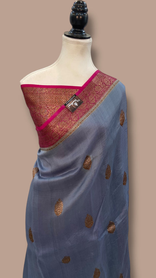 Pure Kora Handloom Banarasi Saree - The Handlooms