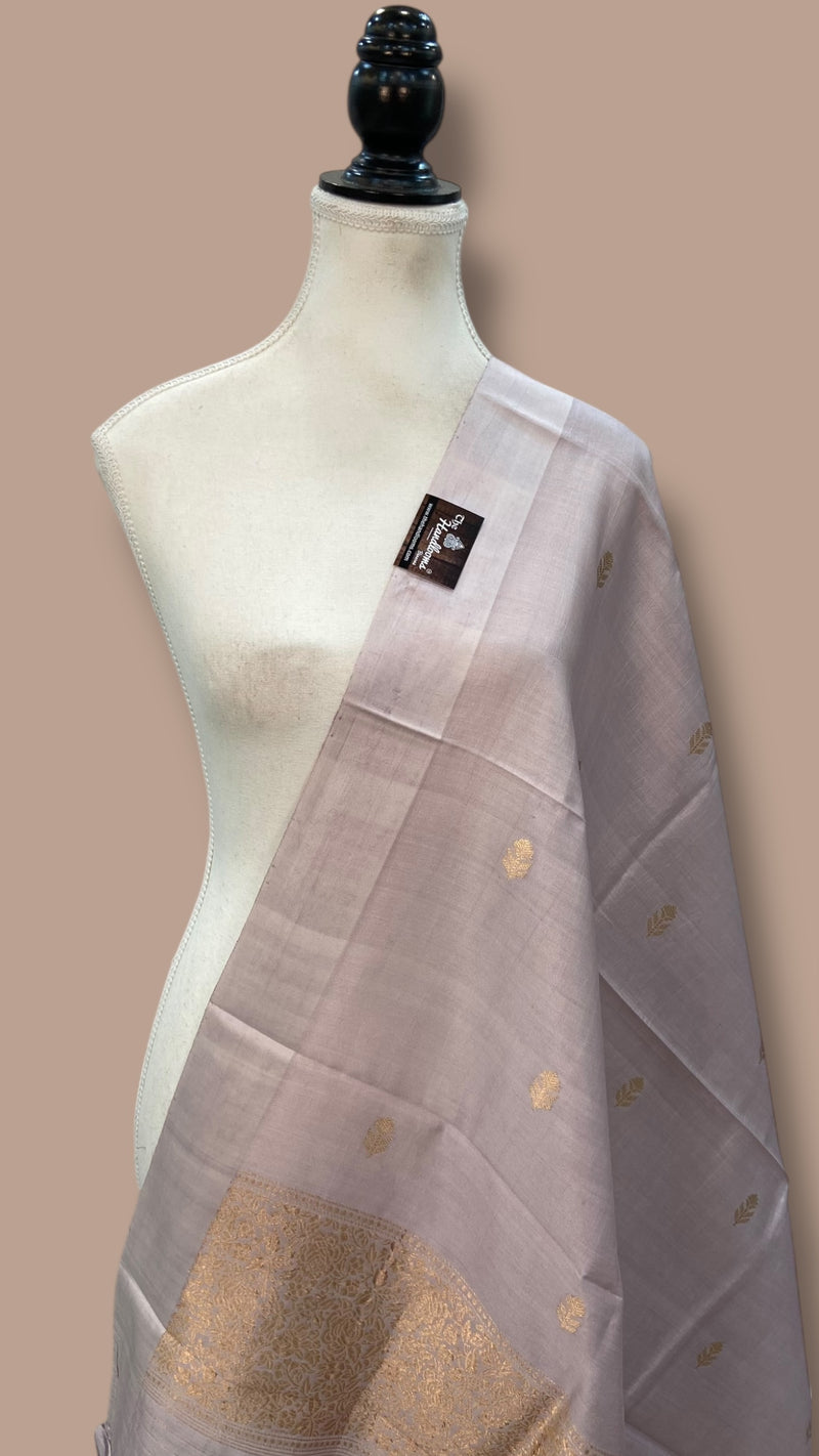 Pure Silk Banarasi Handloom Dupatta - The Handlooms
