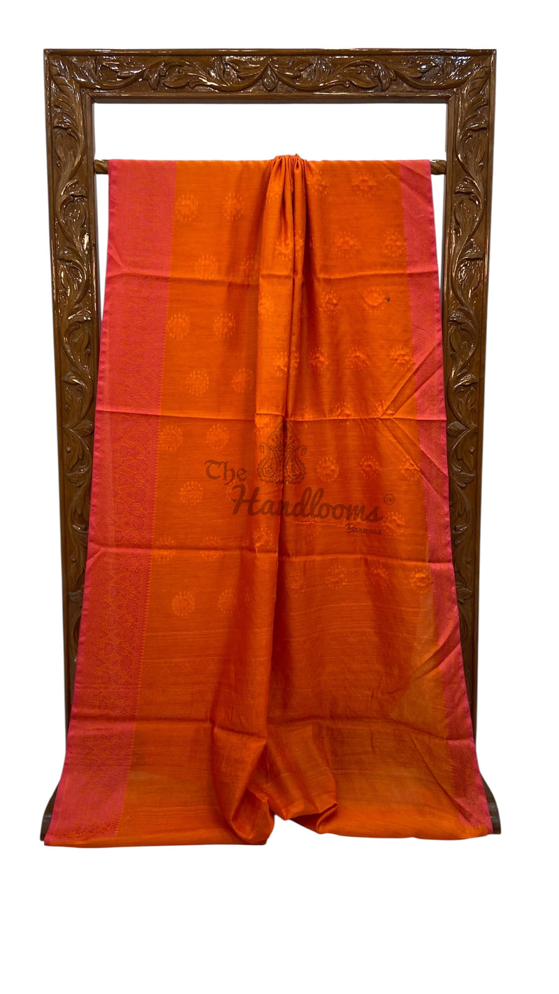 Pure Chiniya Silk Handloom Banarasi Saree - The Handlooms