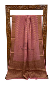 Pure Chiffon Khaddi Banarasi Saree - The Handlooms