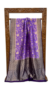 Pure Chiniya Khaddi Handloom Banarasi Saree - The Handlooms