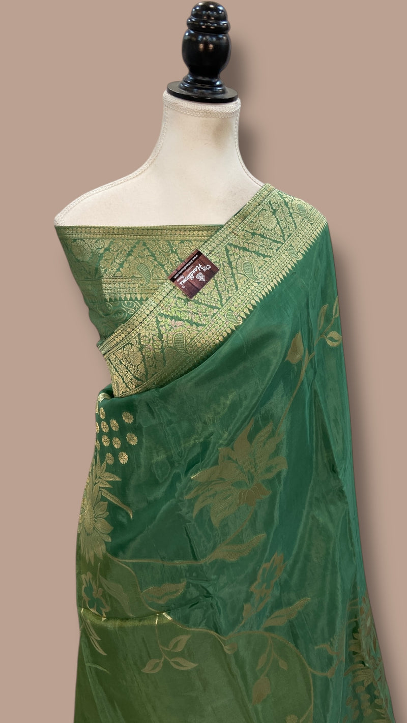Tissue Silk Banarasi Saree - The Handlooms