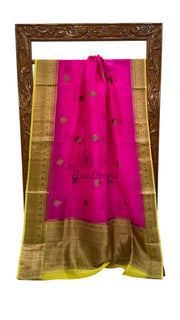 Pure Kora Handloom Banarasi Saree - The Handlooms