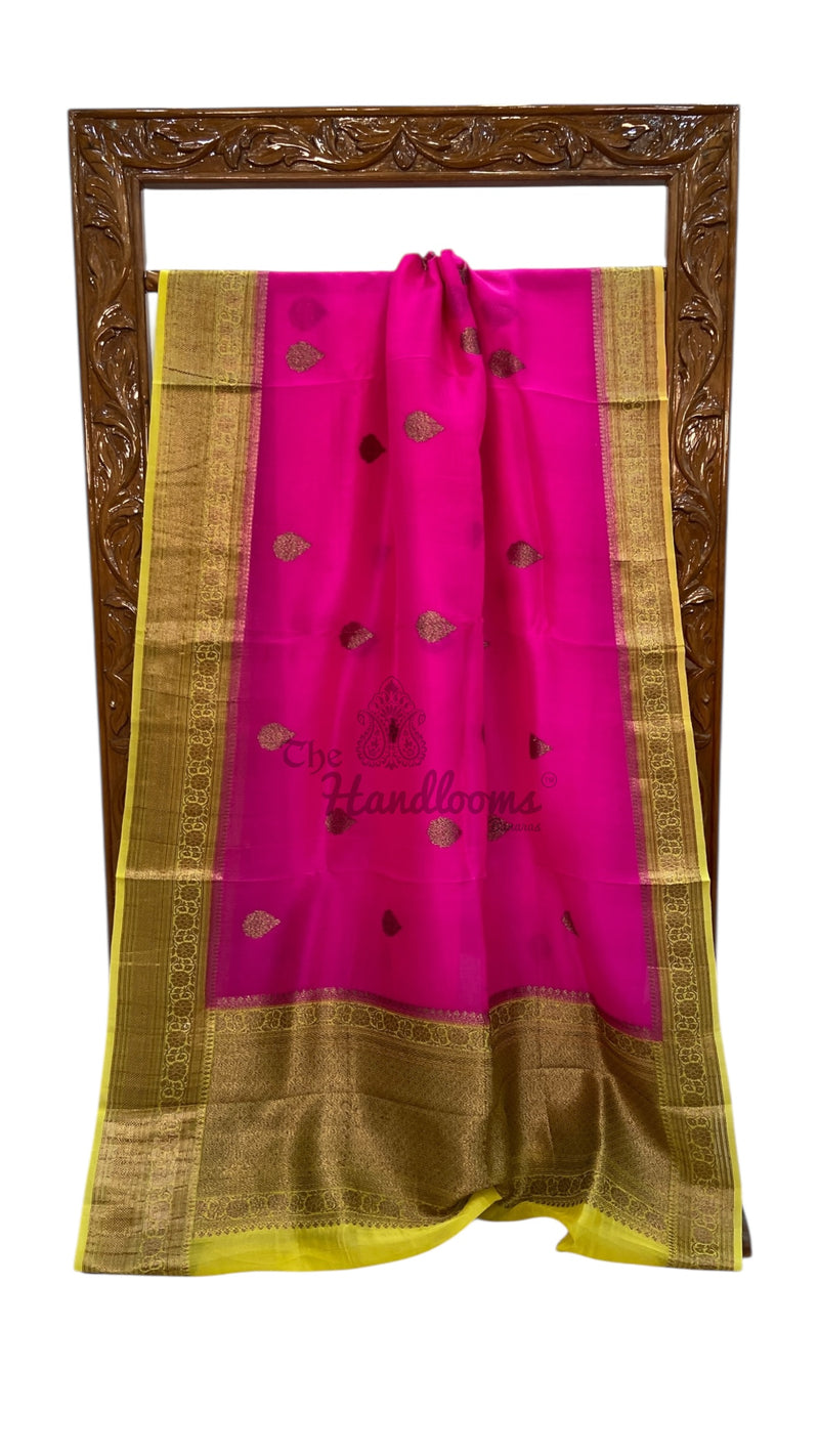 Pure Kora Handloom Banarasi Saree - The Handlooms