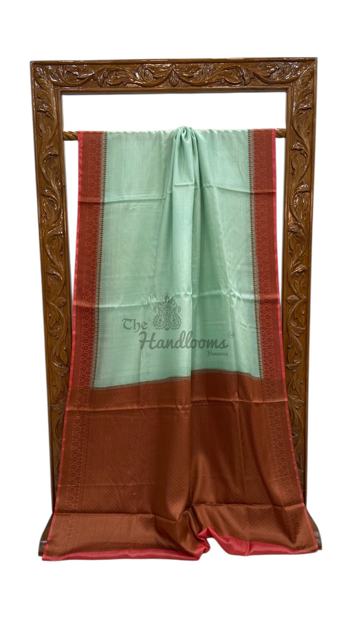 Pure Tussar Silk Handloom Banarasi Saree - The Handlooms