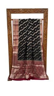 Pure Chiniya Silk Handloom Banarasi Saree - The Handlooms